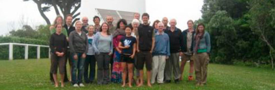 Hihi researchers for the ICCB meeting